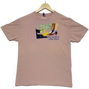 Wizard of Oz The Perfect Chic Flick T-Shirt Women's Large Light Red
